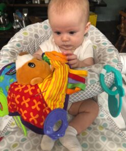 Nuby Teething Blankie Characters May Vary, Red/Yellow/Green/Orange/Blue, 1 Count 22 71kmeohqSbL