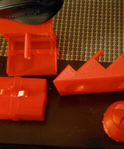 Monoprice Voxel 3D Printer - Fully Enclosed with Removable Heated Build Plate (150 x 150 x 150 mm) Touch Screen, 8GB And Wi-Fi, Black/Gray, Large 59 71kn651me8L