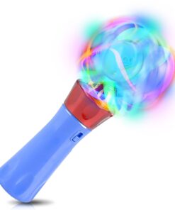 Light Up Orbiter Ball Toy Wand for Kids - Flashing LED Wand for Boys and Girls - Thrilling Spinning Light Show - Batteries Included - Fun Gift or Birthday Party Favor - Classroom Prizes 1 Pack 16 71knDHpSvOL