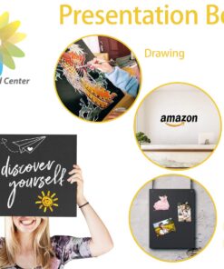 Mat Board Center, Acid Free Foam Boards 11 x 14 Inch, Black Foam Core, 10 Sheets 11x14 12 71kpGABBOL