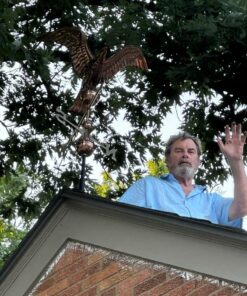 Good Directions 955P Smithsonian Eagle Weathervane, Pure Copper 34 71kpZpRuCPL