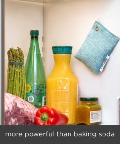 Moso Natural Fridge and Freezer Deodorizer. A Scent Free Odor Absorber. Air Purifying Bag to Eliminate Odors in Your Refrigerator. Two Year Lifespan! 1-Pack 16 71kpxUZTmSL