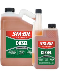 STA-BIL Diesel Fuel Stabilizer And Performance Improver - Keeps Diesel Fuel Fresh For Up To 12 Months - Lubricates And Cleans The Fuel System - Treats up to 320 Gallons per 32 fl. oz. (Pack of 4) 32 Fl. oz. (Pack of 4) 13 71kqaLXnUwL