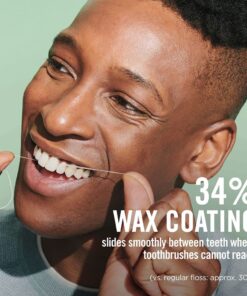 Reach Waxed Dental Floss Bundle | Effective Plaque Removal, Extra Wide Cleaning Surface | Shred Resistance & Tension, Slides Smoothly & Easily, PFAS Free | Mint Flavored, 55 YD, 6pk 6 Count (Pack of 1) 14 71kqiNmdd1L