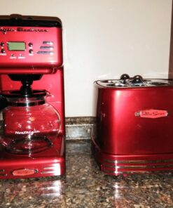 Nostalgia 4 Slot Hot Dog and Bun Toaster with Mini Tongs, Hot Dog Toaster Works with Chicken, Turkey, Veggie Links, Sausages and Brats, Metallic Red Hot Dog Toaster Red 4 Slot 14 71kqt6oHSL