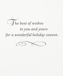 Hallmark Holiday Boxed Cards, Happy Holidays (40 Cards with Envelopes) 40ct Blue Happy Holidays Cards 24 71kr2De2PPL