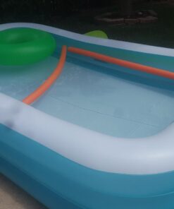 INTEX 58484EP Swim Center Inflatable Family Pool: 277 Gallon Capacity – 120" x 72" x 22" – Blue 30 71krMzNAWNL