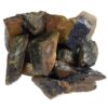Hypnotic Gems Materials: 1 lb Blue Tiger Eye Stones from South Africa - Bulk Raw Rough Natural Rocks for Cabbing, Tumbling, Polishing, Wire Wrapping, Wicca, Reiki and Energy Crystal Healing