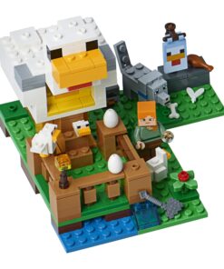Alternative view of LEGO Minecraft The Chicken Coop 21140 Building Kit , 84 months to 168 months(198 Pieces)