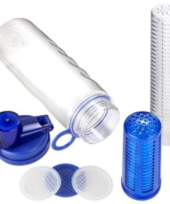 Alternative view of Great Gear Infuser Water Bottle Leak Proof Flip-top Sport Water Bottle BPA-Free Tritan 25 Oz (Blue) Blue