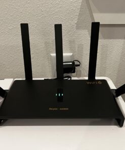 Reyee AX3000 Wi-Fi 6 Router, Dual Band Internet, 802.11ax Wireless, Coverage up to 3,000 Sq. Ft., Gigabit Wan Aggregation, WPA3, Smart VPN for Large Home (RG-E4), 2023 Release 57 71ktTP4fCfL