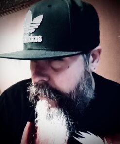 adidas Originals Men's Trefoil Chain Flatbrim Snapback Cap, One Size Black/White 22 71ku5KqIIQL