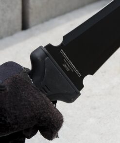 Combat Commander Gladiator Sword | Full-Tang Gladius Sword | 16 5/8" Razor Sharp Blade | 1060 High Carbon Steel Roman Sword Real | TPR Rubberized Handle | Reinforced Nylon Sheath | 24" Length 13 71kuD2ADMzL