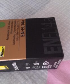 Nikon 27126 EN-EL 14A Rechargeable Li-Ion Battery (Grey) 35 71kuSUBtMlL