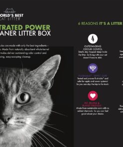 World's Best Cat Litter, Clumping Litter Formula for Multiple Cats, 28-Pounds 23 71kv043cGXS