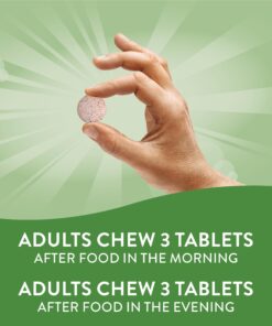 Nature's Way DGL Chewable Tablet - Digestive Support & Relief* - Deglycyrrhizinated Licorice Extract - Gluten, Soy & Dairy Free - 100 Chewables 19 71kv1OgJ5WL