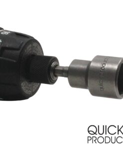 Alternative view of Quick Products QPLSJS Deluxe Quick-Connect Heavy-Duty Scissor Jack Leveling Socket for Power Drill - Each