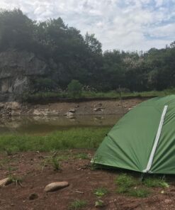 Clostnature Lightweight Backpacking Tent - 3 Season Ultralight Waterproof Camping Tent, Large Size Easy Setup Tent for Family, Outdoor, Hiking and Mountaineering Green 2 Person 45 71kvIShgKL