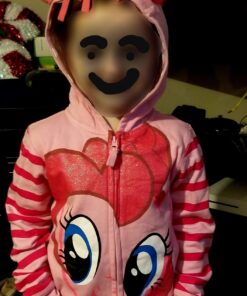 My Little Pony Toddler Girls Zip-up Hoodie 5-6 Pinkie Pie 11 71kvOyzMVNL