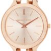 Michael Kors Women's MK3223 Slim Runway Rose Gold-Tone Stainless Steel Bracelet Watch 17 71kvwAjmQAL