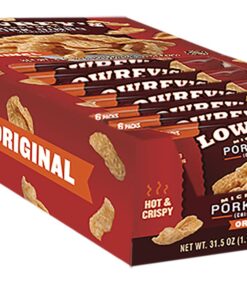 Alternative view of Lowrey's Bacon Curls Microwave Pork Rinds (Chicharrones), Original, 1.75 Ounce (Pack of 18) 1.75 Ounce (Pack of 18)