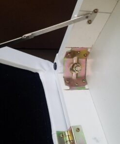 HOMCOM Piano Bench, Duet Piano Chair with Faux Leather Padded Cushion and Wooden Frame, Button Tufted Keyboard Bench, White Country White 50 71kw0N81GJL