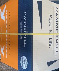 Hammermill Printer Paper, Premium Multipurpose Paper 24 lb, 8.5 x 11 - 5 Ream (2,500 Sheets) - 97 Bright, Made in the USA, 105810C 5 Ream | 2500 Sheets 24 71kw5trflCL
