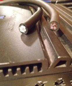 InstallGear 4 Gauge Amp Kit - Amp Kit with Amplifier Installation Wiring True Spec and Soft Touch Wire - 4 Gauge Wire - Amp Wiring Kit 4 Gauge - Sub Wiring Kit - Amp Wire Kit Red 42 71kwoCKcguL