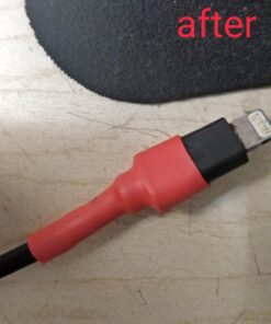 Ginsco 270Pcs 3:1 Shrink Ratio Dual Wall Adhesive Lined Heat Shrink Tubing Tube 6 Size: 3/8",1/4",3/16",1/8",3/32",1/16", 2 Color KIT Black Red 270 38 71kxLg2PbyL