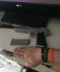 Desert Eagle Spring Powered Airsoft Pistol Silver 22 71kzVagD1aL