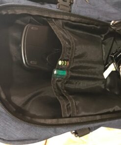 Mancro Laptop Backpack, 15.6 inch Business Backpack Water Resistant Laptops Backpack for Men Women Travel Backpack with USB Charging Port(Blue, 15.6 inch) Blue 48 71kzYhlfP5L