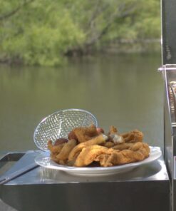 Bayou Classic 0186, 18-in Nickel-Plated Skimmer, 18 inches, Silver 7 71kzsObRB1L