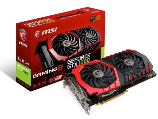 MSI GAMING GeForce GTX 1060 6GB GDRR5 192-bit HDCP Support DirectX 12 Dual TORX 2.0 Fan VR Ready Graphics Card (GTX 1060 GAMING X 6G) GTX 1060 GAMING X 6G