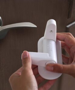 Door Lever Lock (2 Pack) Child Proof Doors & Handles 3M Adhesive - Child Safety By Tuut 24 71l0a4C6nTL