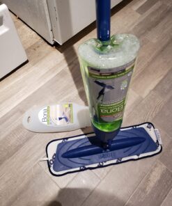 Bona Multi-Surface Hard Floor Cleaner Spray Mop Cartridge - 34 fl oz - Unscented - Refillable - Residue-Free Floor Cleaning Solution for Bona Spray Mops - Stone, Tile, Laminate, and Vinyl Floors 34 Fl Oz (Pack of 1) 25 71l0fj8xERL