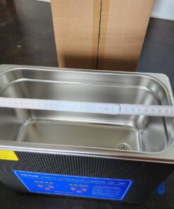 VEVOR Commercial Ultrasonic Cleaner 6L Professional Ultrasonic Cleaner 40kHz with Digital Timer&Heater 110V Excellent Cleaning Machine for Watch Instruments Industrial Parts Excellent Cleaner Solution 52 71l12XlvmtL 1