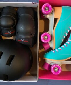 Triple Eight Saver Series Pad Set with Kneesavers, Elbowsavers and Wristsavers Black Large 26 71l1QPooLXL