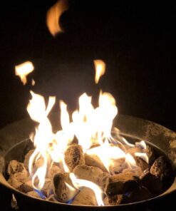 Heininger 5995 58,000 BTU Portable Propane Smokeless Outdoor Gas Fire Pit Black 24 71l3SIQBx8L