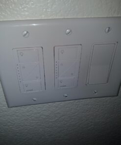 Lutron Caseta Smart Lighting Dimmer Switch and Remote Kit | P-PKG1W-WH | White 63 71l4Sxk5NkL