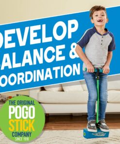 Flybar My First Foam Pogo Jumper for Kids Fun and Safe Pogo Stick for Toddlers Blue Mff 17 71l4sALaUzL