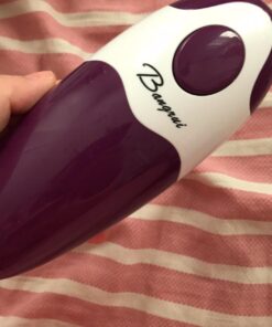 BangRui Smooth Soft Edge Electric Can Opener with One-Button Start and One-Button Manual Stop (Purple) Purple 27 71l5HwM4PZL