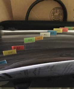 C-Line Expanding File with Handles, Letter Size, Black (48211) 22 71l6B2DMTWL