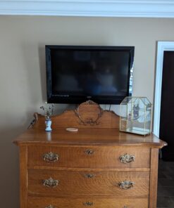 Mounting Dream UL Listed TV Mount for Most 37-75 Inch TV, Universal Tilt TV Wall Mount Fit 16", 18", 24" Stud with Loading Capacity 132lbs, Max Vesa 600 x 400mm, Low Profile Flat Wall Mount Bracket 40 71l74eNLN7L