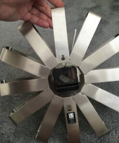 Umbra Ribbon Wall Clock Stainless-steel 39 71l7Z7PHS3L