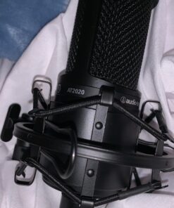 Weymic Black Universal Microphone Shock Mount for Large Diameter Diameter 48-51mm Condenser Microphone Metal Construction 38 71l7sMyNY8L