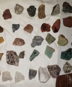 Hypnotic Gems 2 Pounds (Best Value) Bulk Rough India Stone Mix - Over 25 Stone Types - Large 1" Natural Raw Stones & Fountain Rocks for Cabbing, Tumbling, Lapidary & Polishing and Reiki Healing #A: 2 Pound Lot 27 71l8LCFGm L