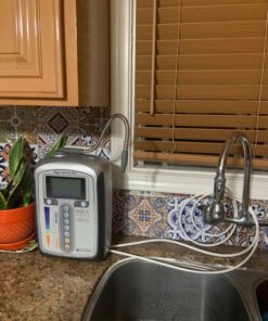 Aqua Ionizer Deluxe 5.0 | Water Ionizer | 7 Water Settings | Home Alkaline Water Filtration System | Produces pH 4.5-10.5 Alkaline Water | Up to -600mV ORP | 4000 Liters Per Filter 46 71l8NFKVzPL