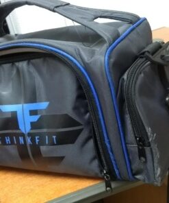 ThinkFit Insulated Meal Prep Lunch Box with 6 Food Portion Control Containers - BPA-Free, Reusable, Microwavable, Freezer Safe - With Shaker Cup, Pill Organizer, Shoulder Strap & Storage Pocket (Blue) Blue 72 71l98HAtlZL