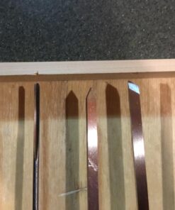 PSI Woodworking LCMINI2 Lathe Woodturning 5pc HSS Mini Chisel Set,one color 14 71l9eC n05L