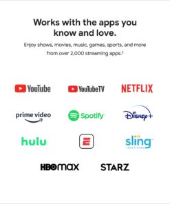 Google Chromecast - Streaming Device with HDMI Cable - Stream Shows, Music, Photos, and Sports from Your Phone to Your TV Black 30 71lAQUatLZL